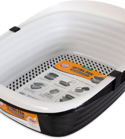 Arm & Hammer litter box for indoor cats with odor control and durable plastic