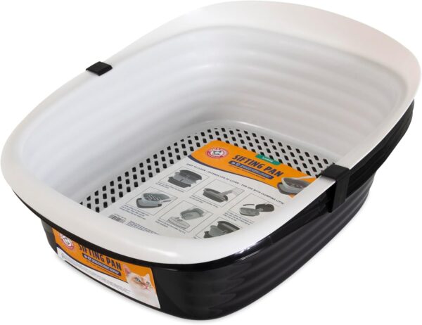 Arm & Hammer litter box for indoor cats with odor control and durable plastic