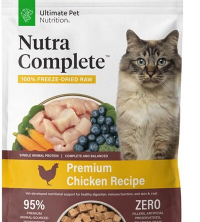 Ultimate Pet Nutrition Nutra Complete Cat Food.