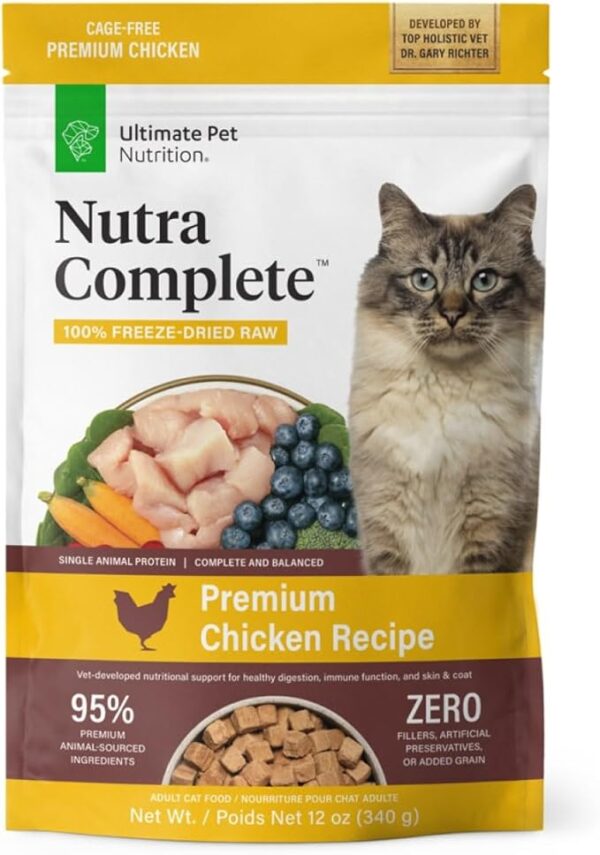 Ultimate Pet Nutrition Nutra Complete Cat Food.