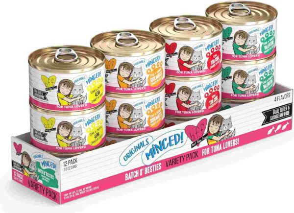 Weruva Best Feline Friend Batch 'O Besties Variety Pack, Wet Cat Food