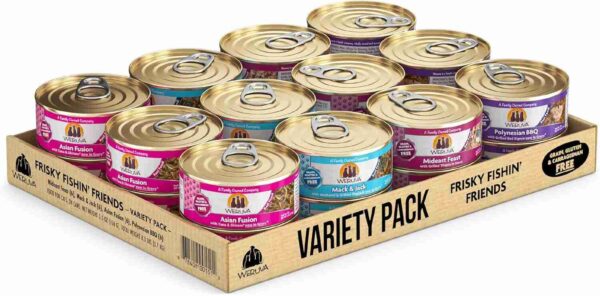 Weruva Classic Cat Food Variety Pack Frisky Fishin