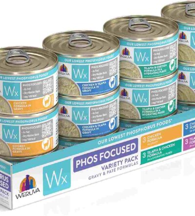 Weruva Wx Phos Focused Pate & Gravy Formulas Variety Pack